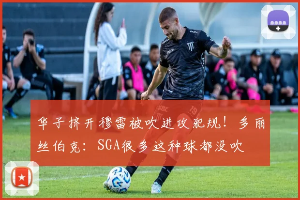 华子挤开穆雷被吹进攻犯规！多丽丝伯克：SGA很多这种球都没吹